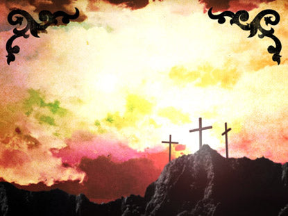 Three Crosses Ornate Loop