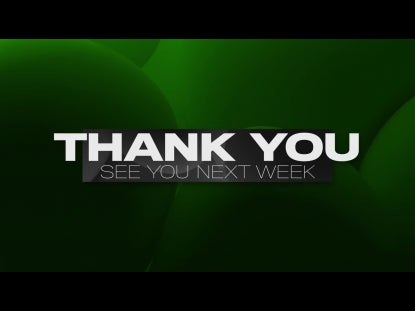 Livestream Thank You See You Next Week Green