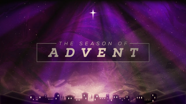 Painted Christmas Advent Title