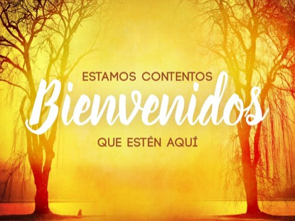 Autumn Forest Welcome Motion 2 Spanish