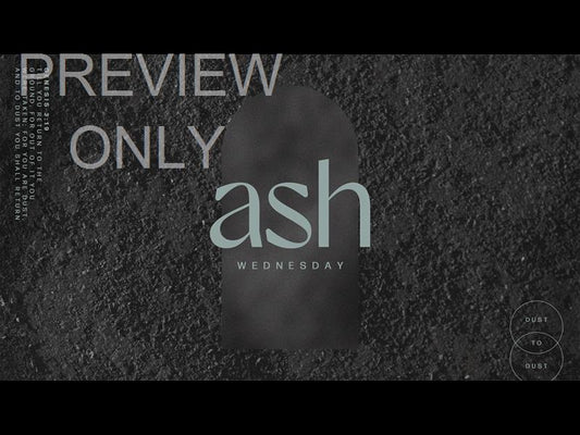 Lent Arches Ash Wednesday Title