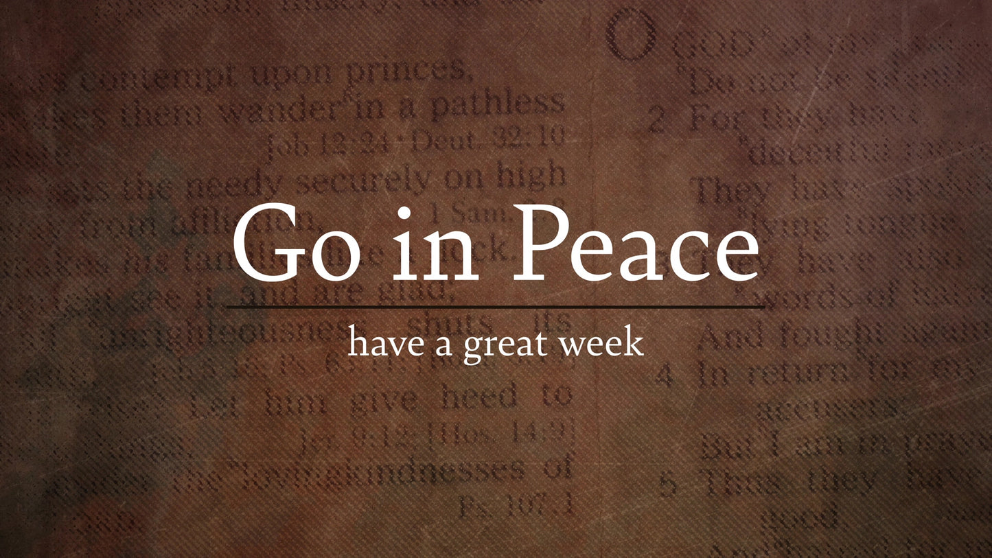 Faded Text Exit Still