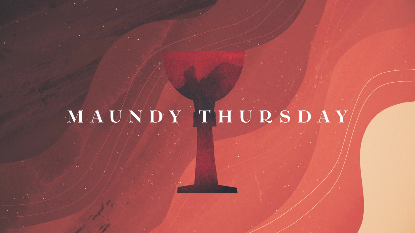Holy Week Waves: Holy Thursday