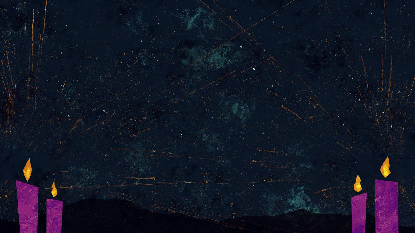 Silent Night Advent Candles 03 Still