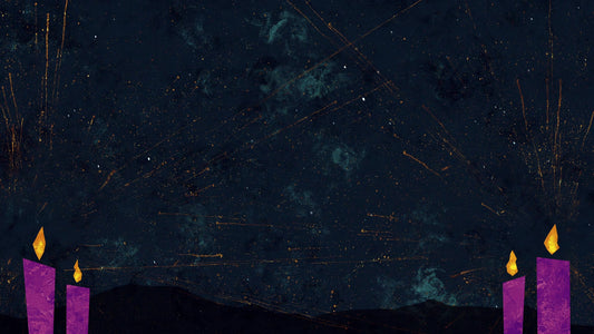 Silent Night Advent Candles 03