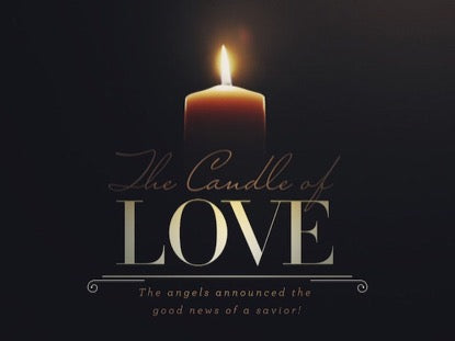 Advent Candles The Candle Of Love