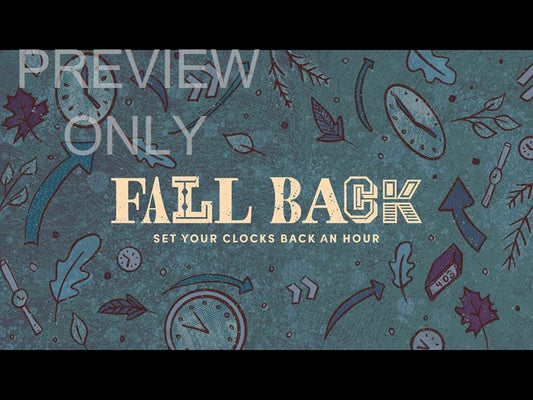 Festive Fall Fall Back Title Still