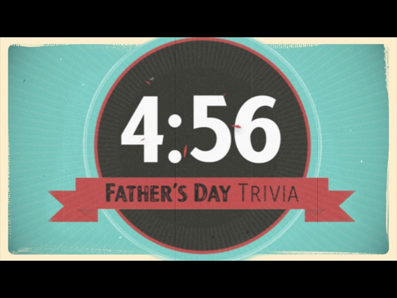 Father's Day Trivia Countdown 3