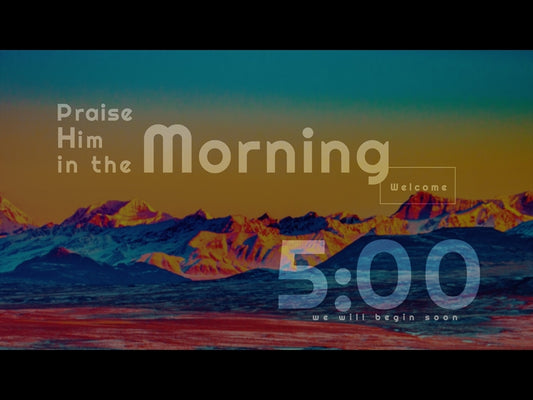 Morning Song Scripture Countdown