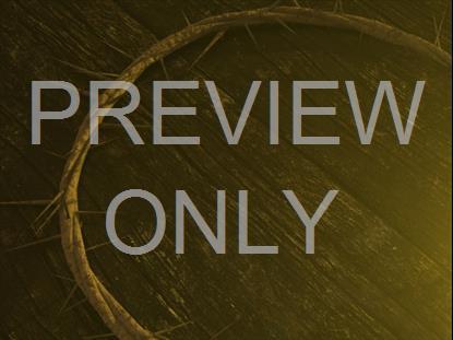 Last Words Of Christ: Crown Of Thorns