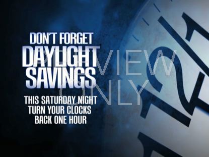 Daylight Savings 01:fall Back Still