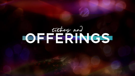 Christmas Light Tithes And Offerings Still