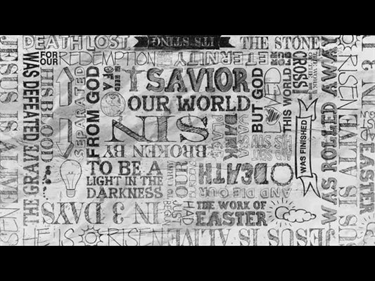 Handwritten Easter Print