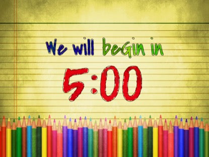 Color Pencils Countdown