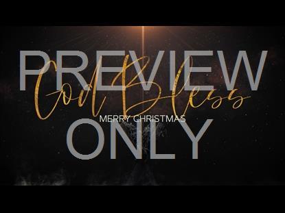 Christmas Night God Bless Graphic