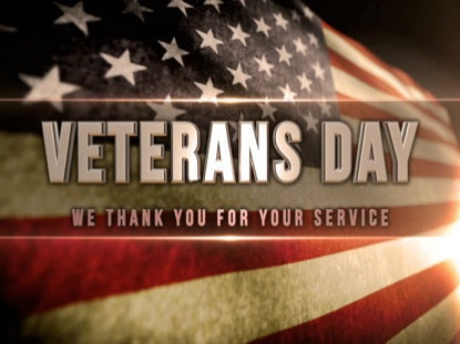 Patriotic Veterans Day Slide