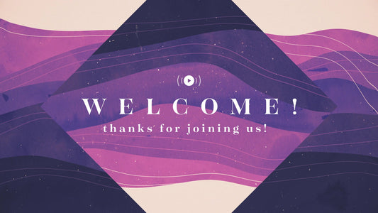 Holy Week Waves: Welcome Stream Still