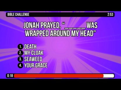 Bible Challenge Countdown - Jonah 2