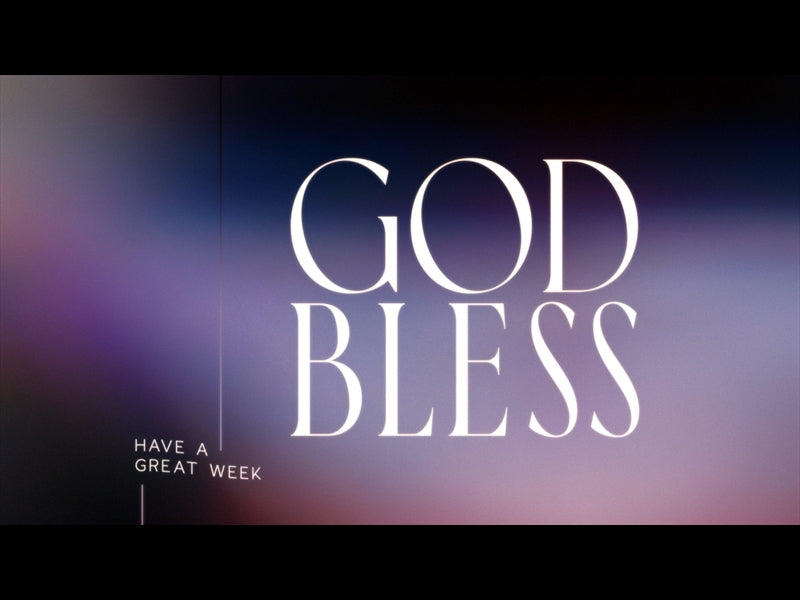 Never Alone God Bless