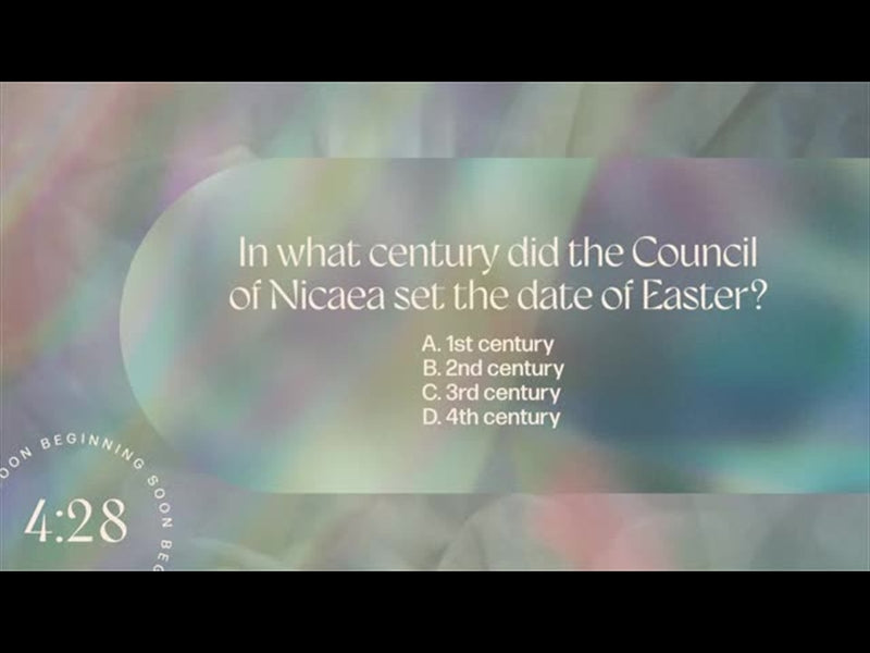 Easter Arches Trivia Countdown