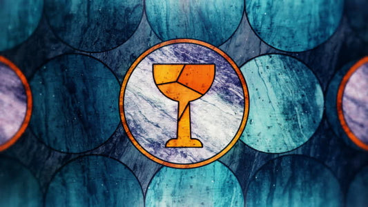 Holy Week Glass 4 Icon Loop
