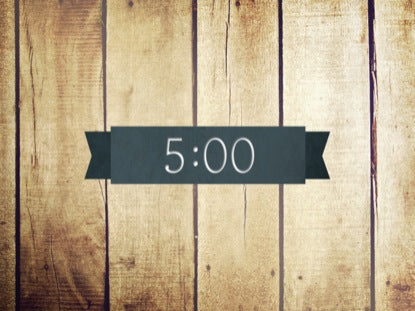 Wood Pallet Countdown