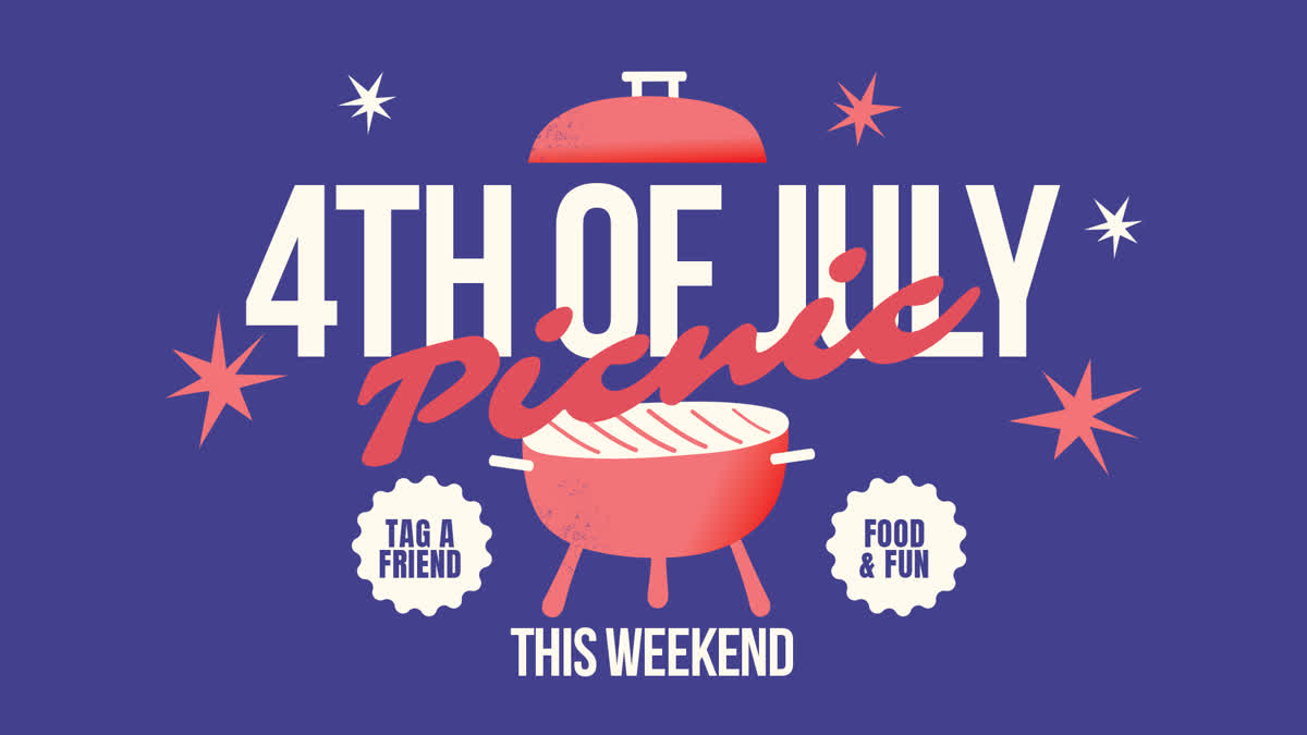 4th Of July Picnic Title