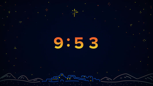 Christmas Lights: 10 Minute Countdown