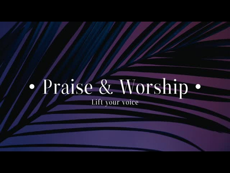 Cinematic Palms Worship