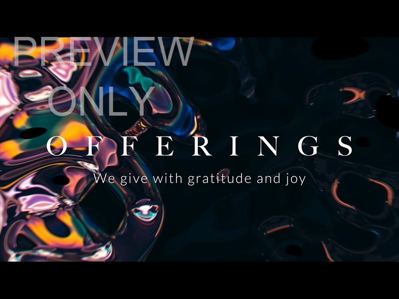 Echoes Of Light Offerings Still