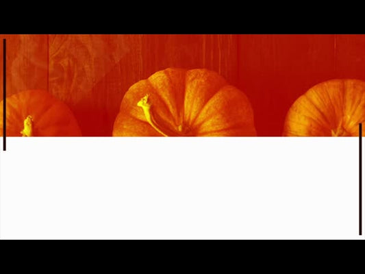 Half Pumpkin Background 2