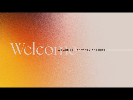 Salt And Light Welcome