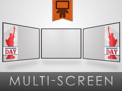 Celebrating Independence Motion 3 Triple Wide