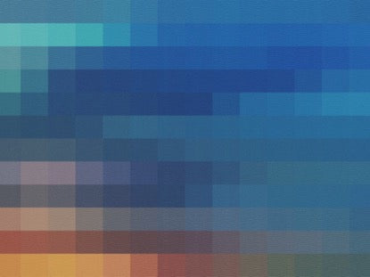 Color Squares Blue Loop