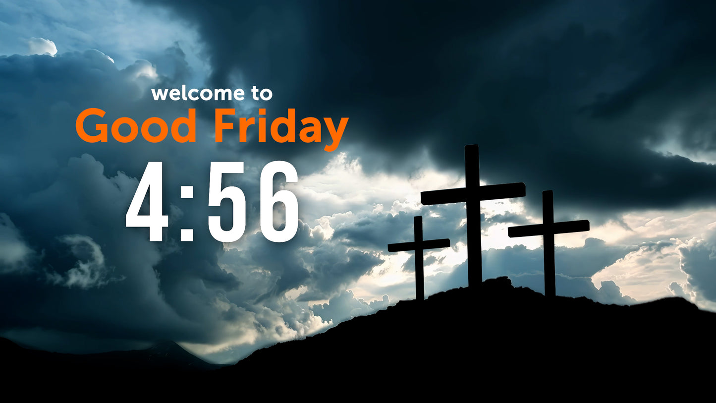 Good Friday Cross Countdown