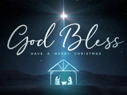 Starlight Nativity Close Christmas