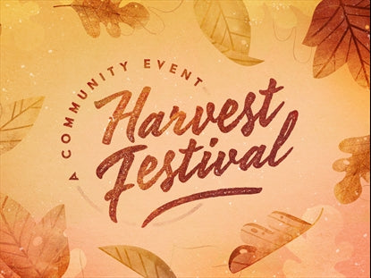 Stamped Leaves Harvest Festival