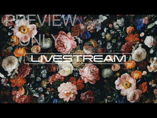 Easter Blooms Easter Livestream Still