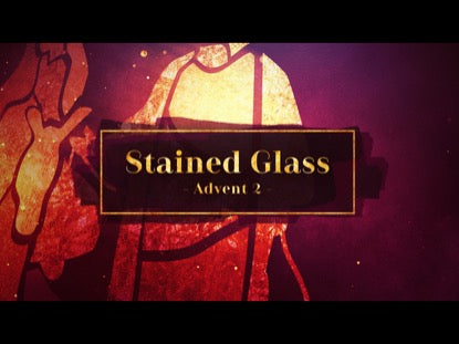 Stained Glass Advent 2 (Bethlehem)