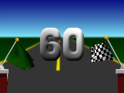 Race Flags 60 Second Countdown