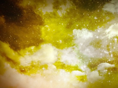 Space Clouds Yellow