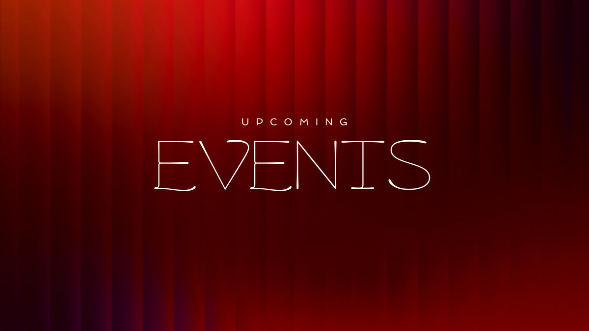 Gradient Glass Upcoming Events