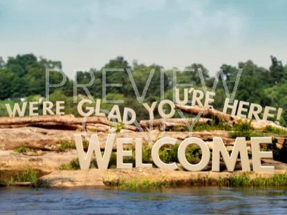 River Rock Welcome Still
