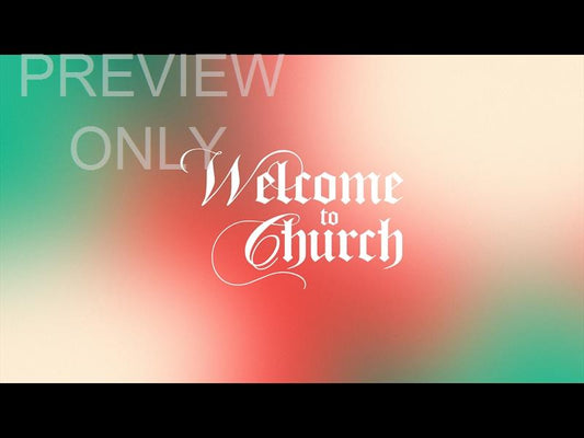 Christmas Gradient Welcome Still