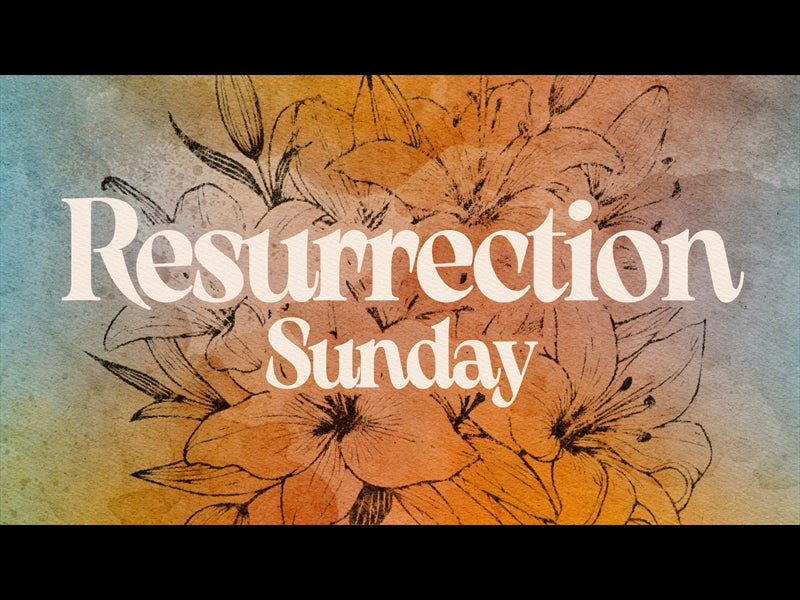 Easter Canvas Resurrection Sunday