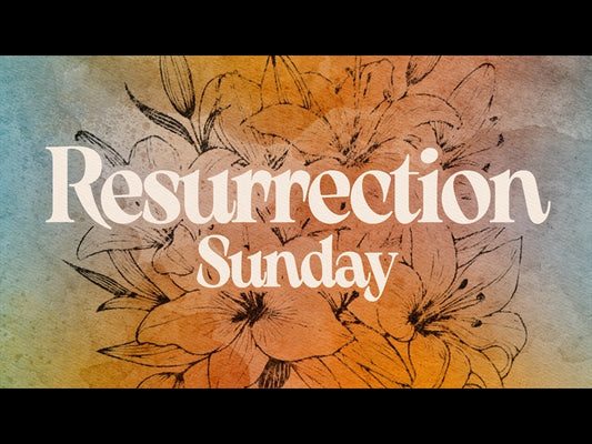 Easter Canvas Resurrection Sunday