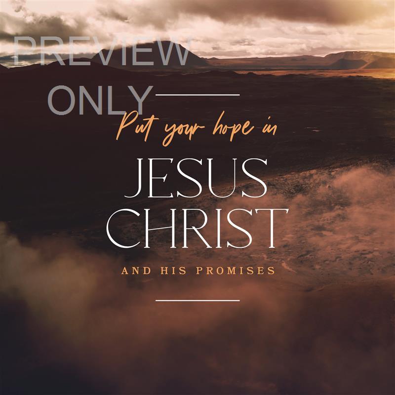 Thanksgiving Vistas Put Your Hope In Jesus