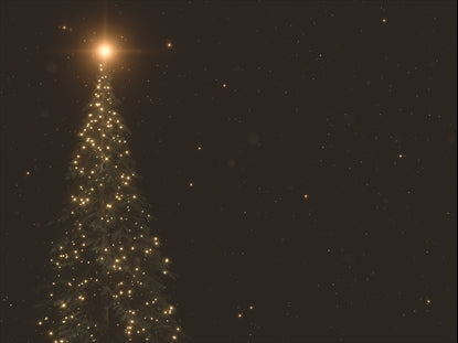Christmas Gold Christmas Tree
