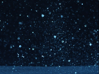 Snowglobe Landscape Blue