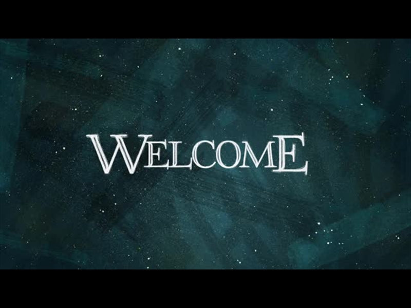 Jeweled Brush Christmas Welcome